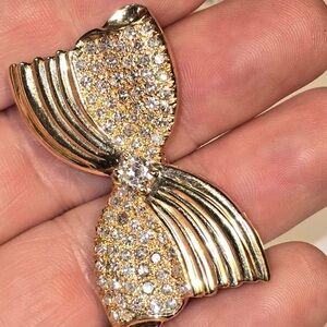 Women’s 14kt Gold Diamond Brooch
